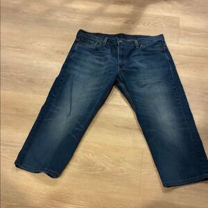 Levi's Men’s Relaxed Fit Dark Blue Jeans Size 36 x 30